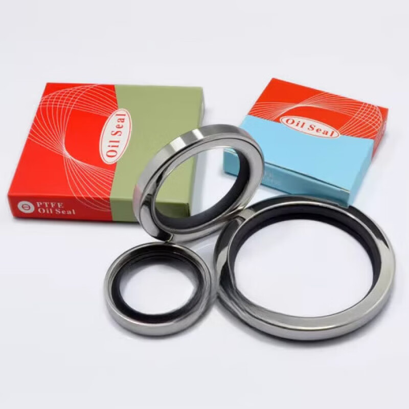 螺杆空压机专用进口PTFE四氟不锈钢油封轴套 单唇、双唇、三唇型号详解